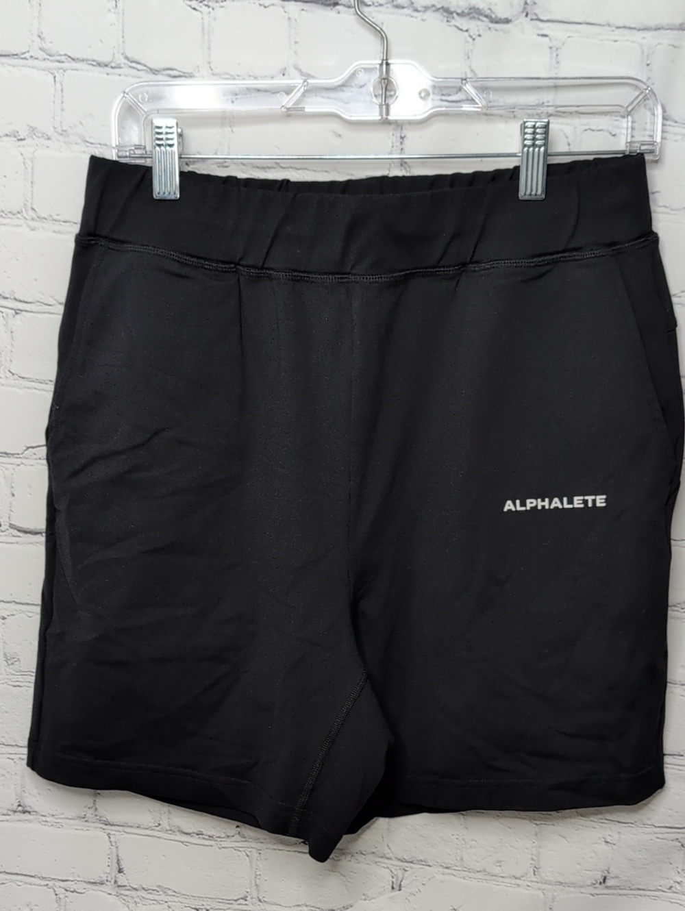Alphalete Premium Shorts Black Crossfit Workout - Picture 2 of 4